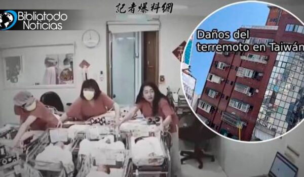 Momento Heroico: Enfermeras en hospital de Taiwán protegen a bebés durante el terremoto (VIDEO)